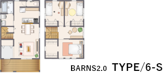 BARNS2.0 TYPE/6-S 見取り図 イラスト